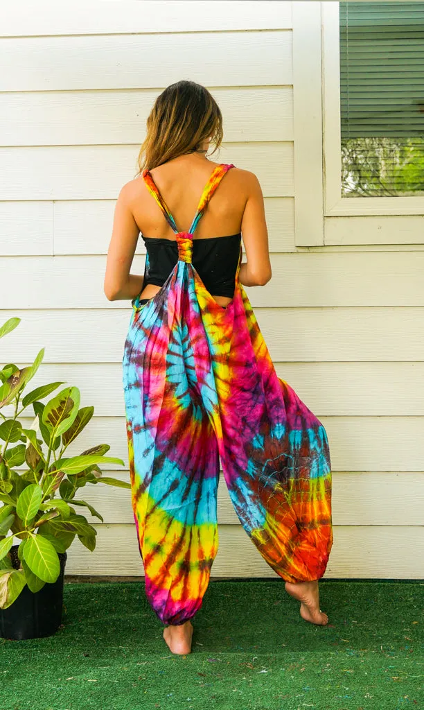 Bohemian Rhapsody Racerback Dungarees Jumpsuit Romper