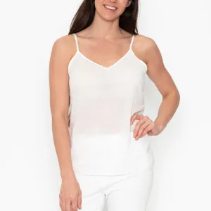 Cotton Cami - White