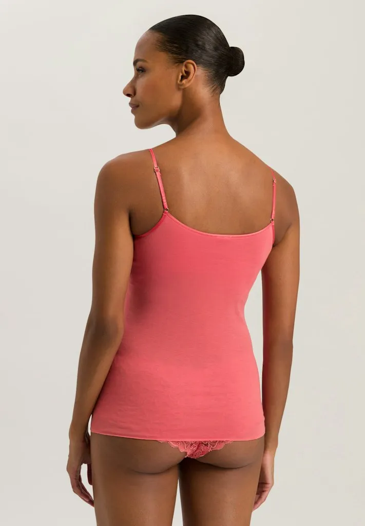 Cotton Seamless - Padded Spaghetti Top