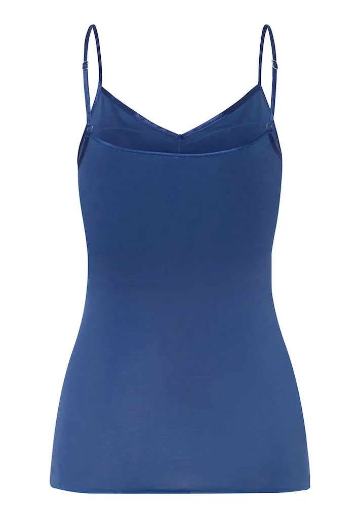 Cotton Seamless - Padded Spaghetti Top