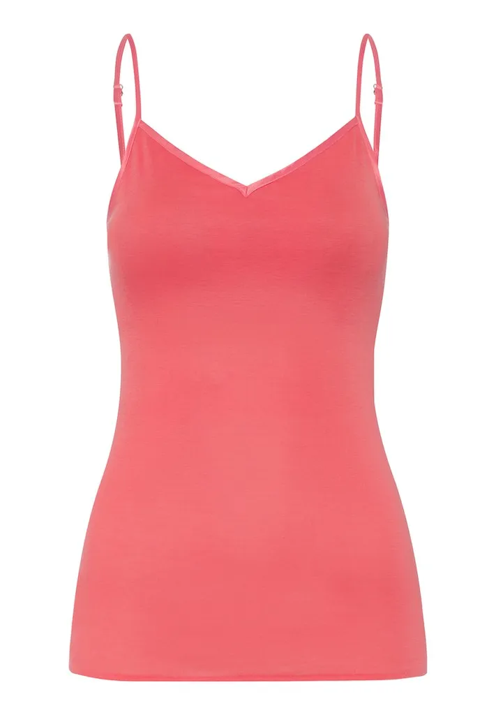 Cotton Seamless - Padded Spaghetti Top