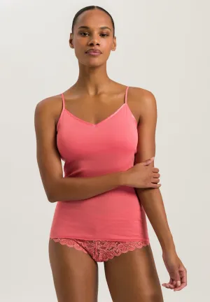 Cotton Seamless - Padded Spaghetti Top