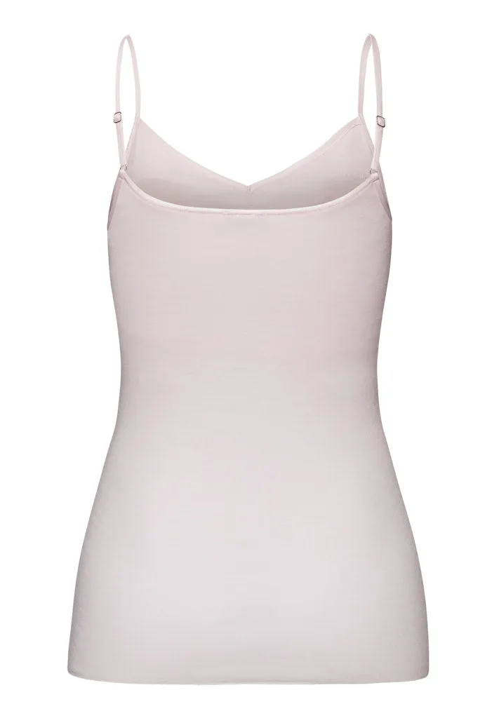 Cotton Seamless - Padded Spaghetti Top
