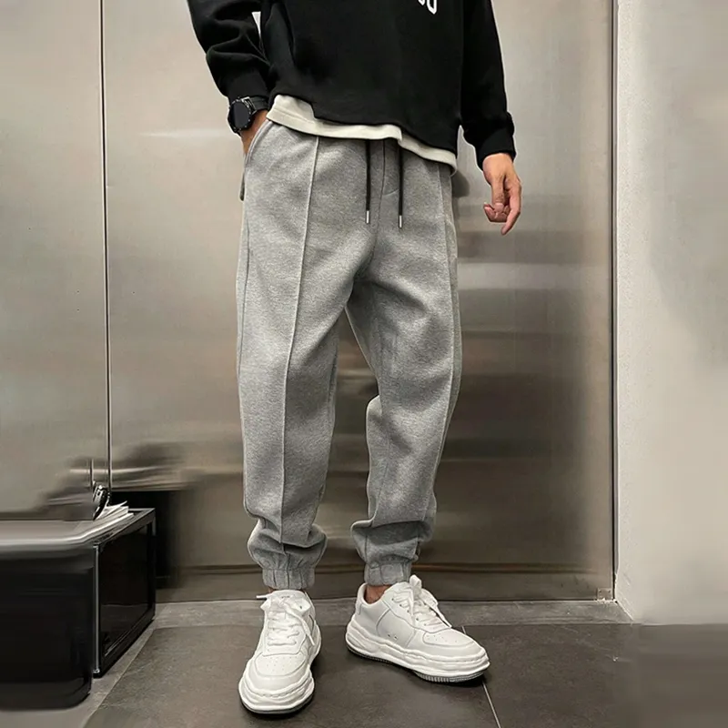 Fyero - Men's Loose Elastic Waist Casual Sports Pants