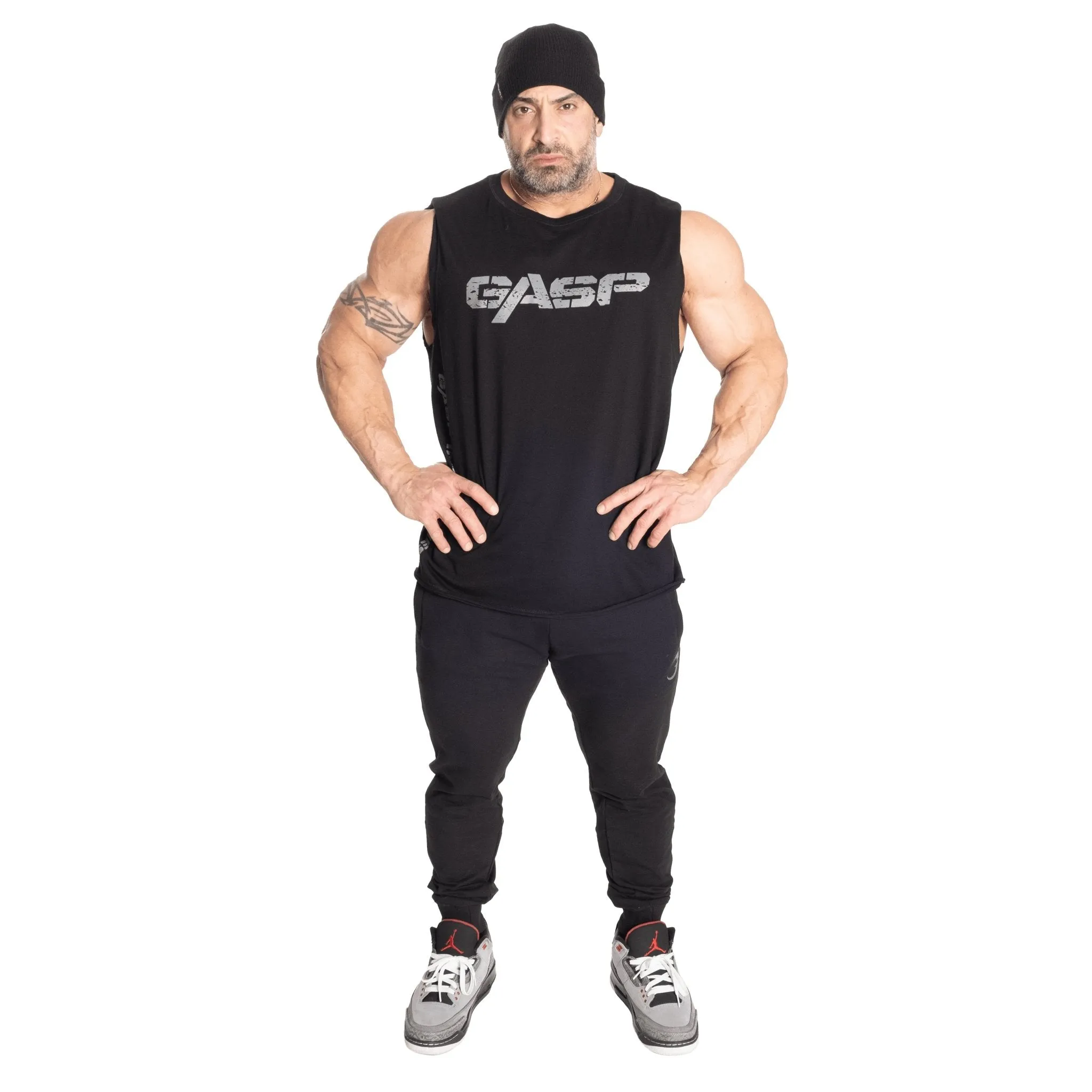 GASP Vintage Tank - Black