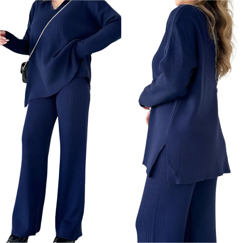 Giulia – Elegant Two-Piece Knitted Set for Women