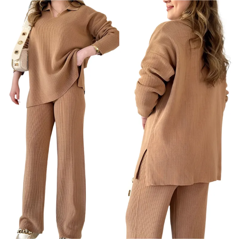 Giulia – Elegant Two-Piece Knitted Set for Women