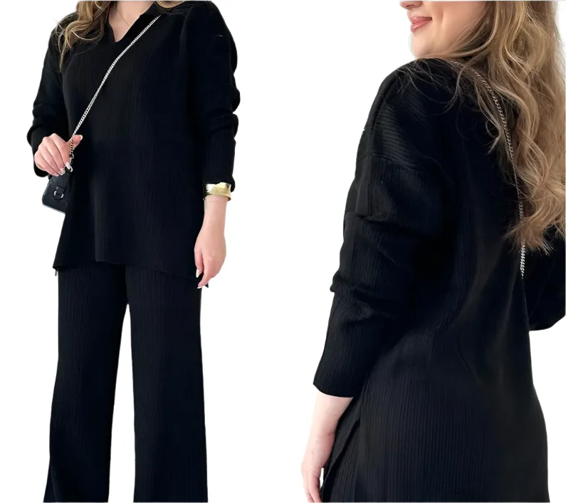 Giulia – Elegant Two-Piece Knitted Set for Women