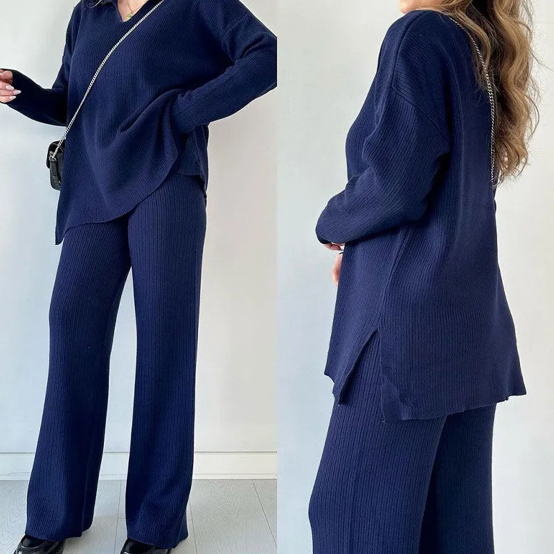 Giulia – Elegant Two-Piece Knitted Set for Women