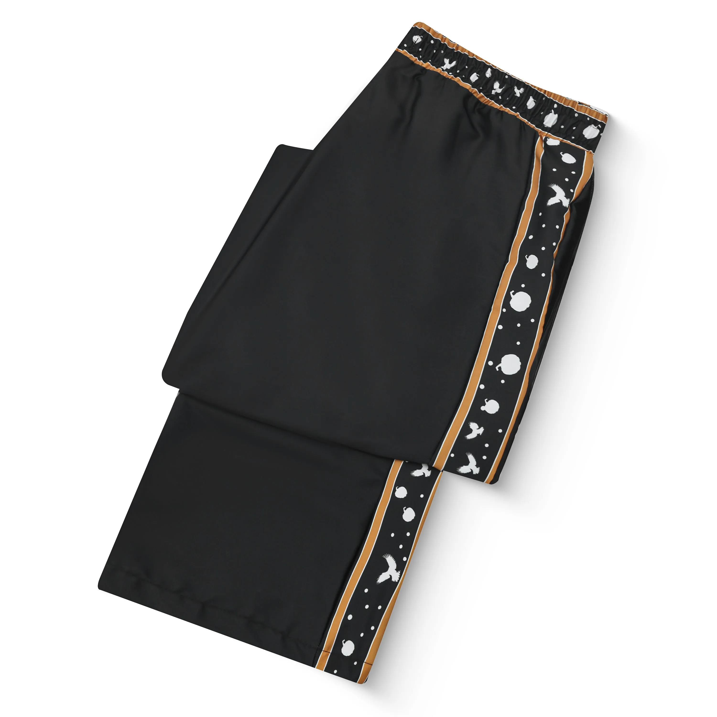 Halloween Bogy Casual Trousers With Elastic Waistband