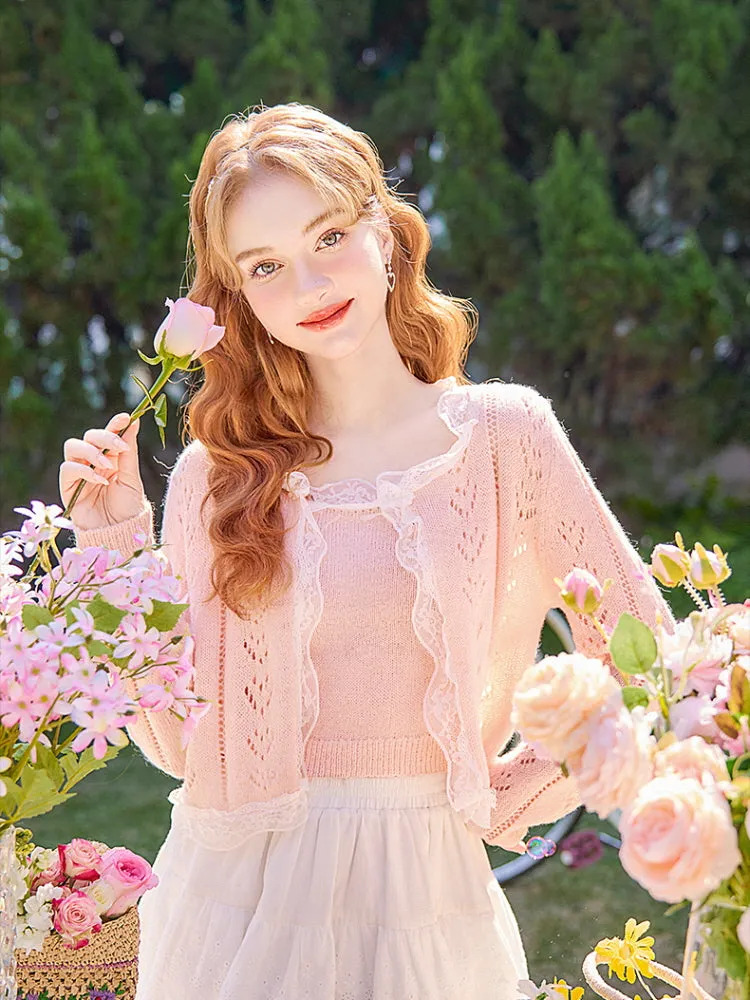 Lace Knit Cardigan