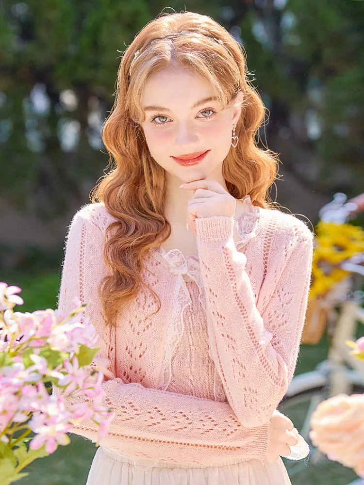 Lace Knit Cardigan
