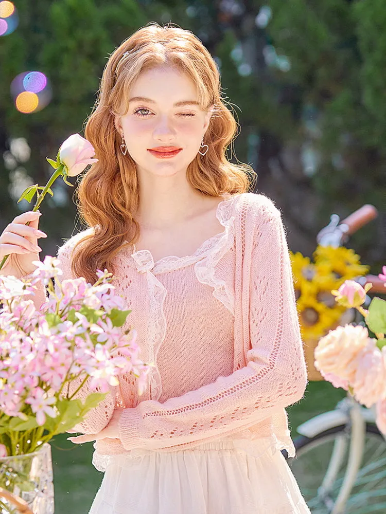Lace Knit Cardigan