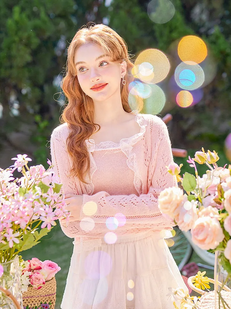 Lace Knit Cardigan