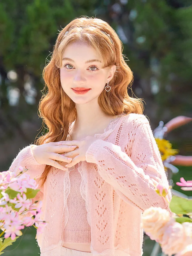 Lace Knit Cardigan