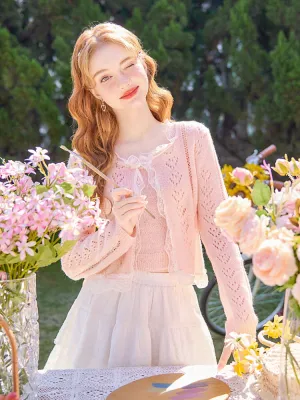 Lace Knit Cardigan