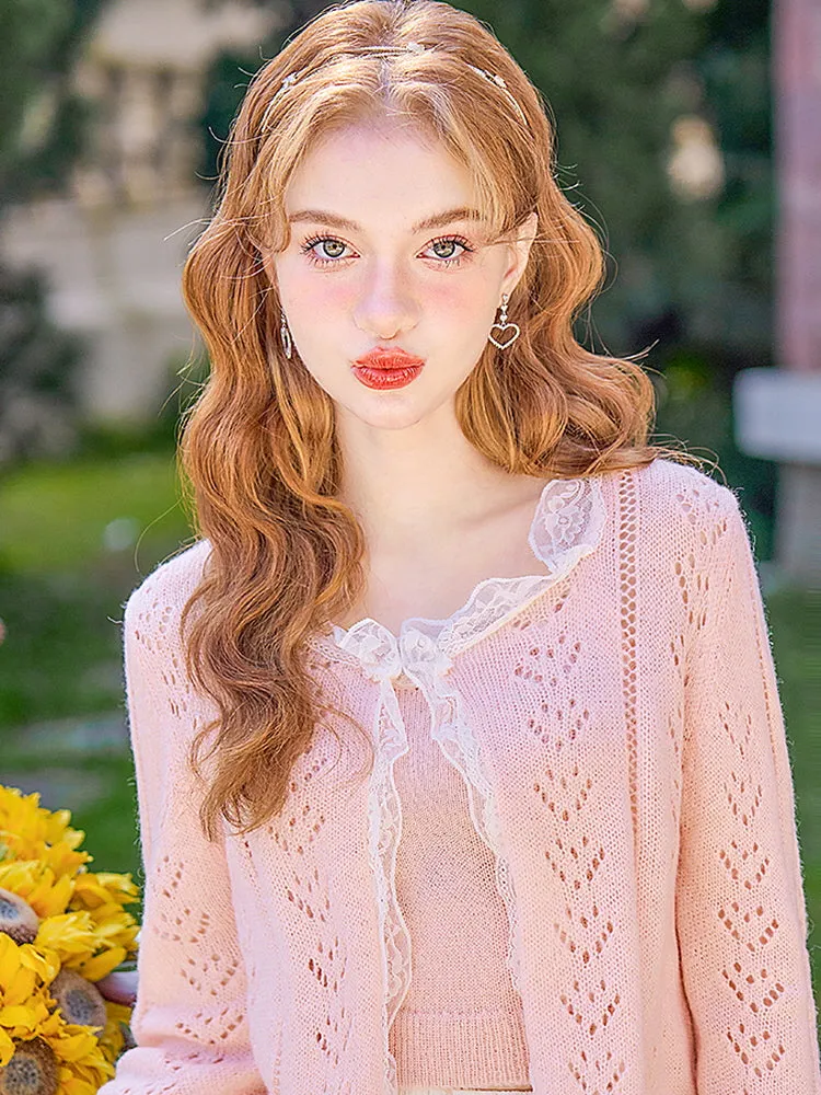 Lace Knit Cardigan
