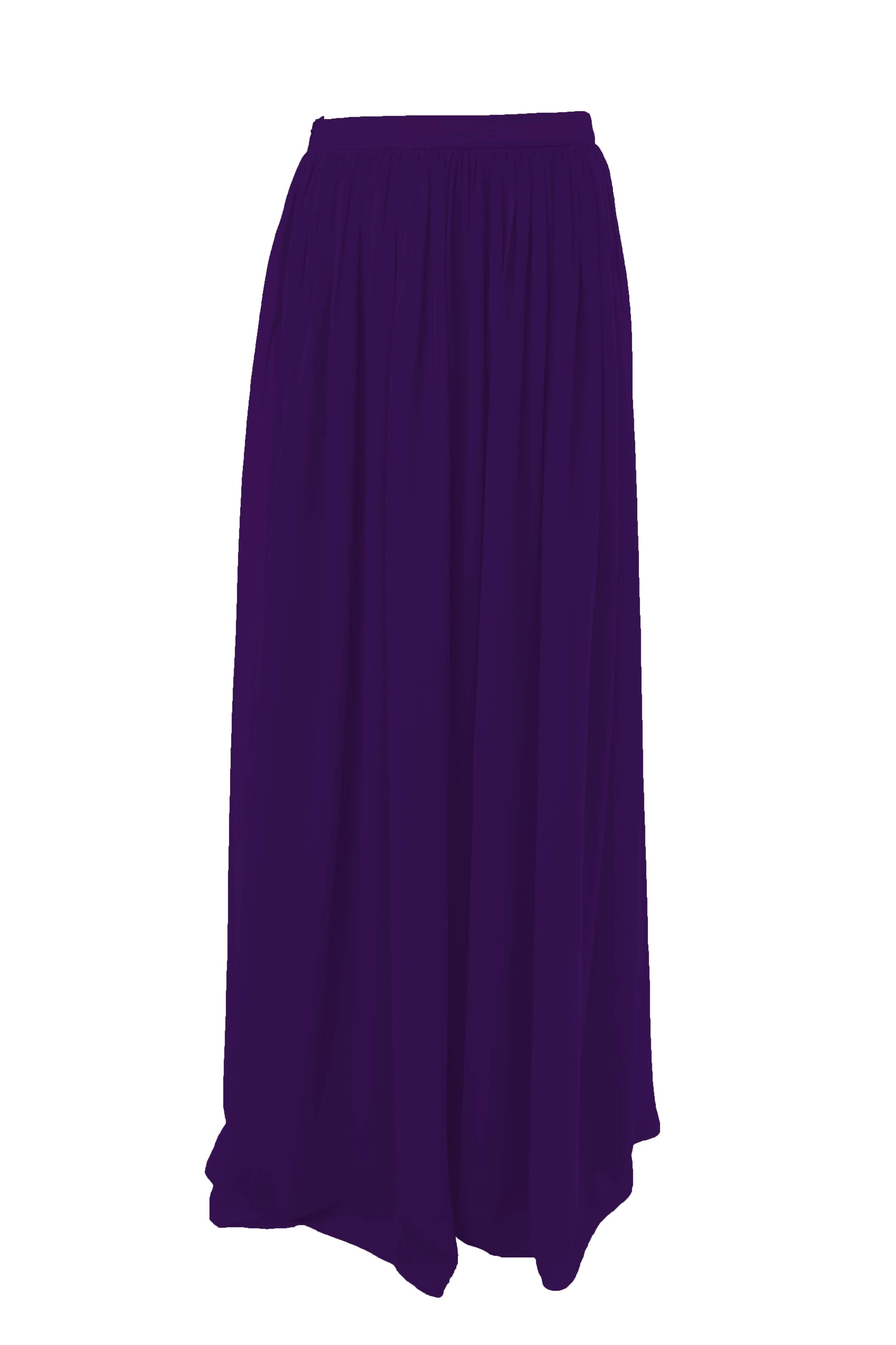 Long Chiffon Skirt