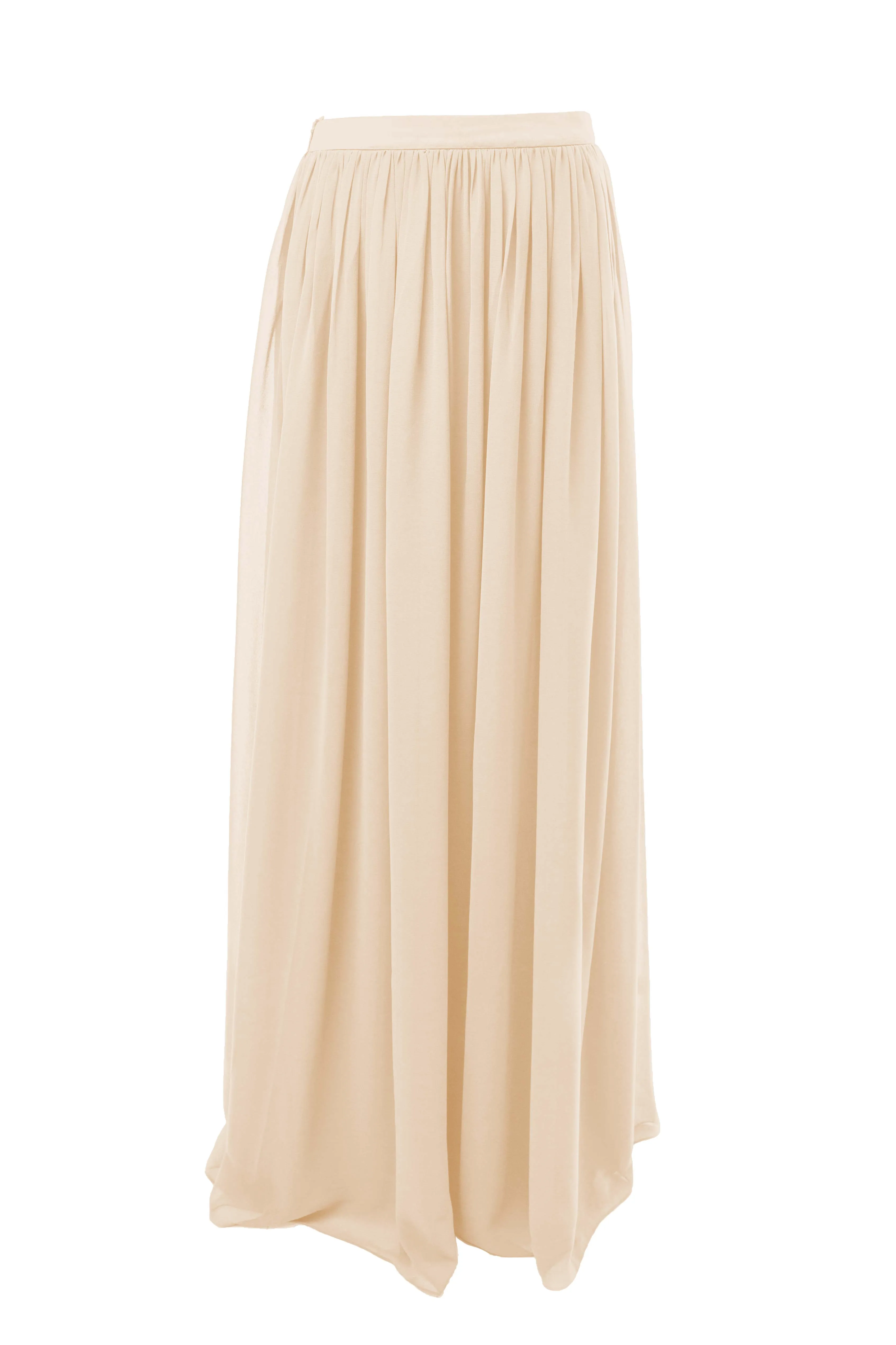 Long Chiffon Skirt