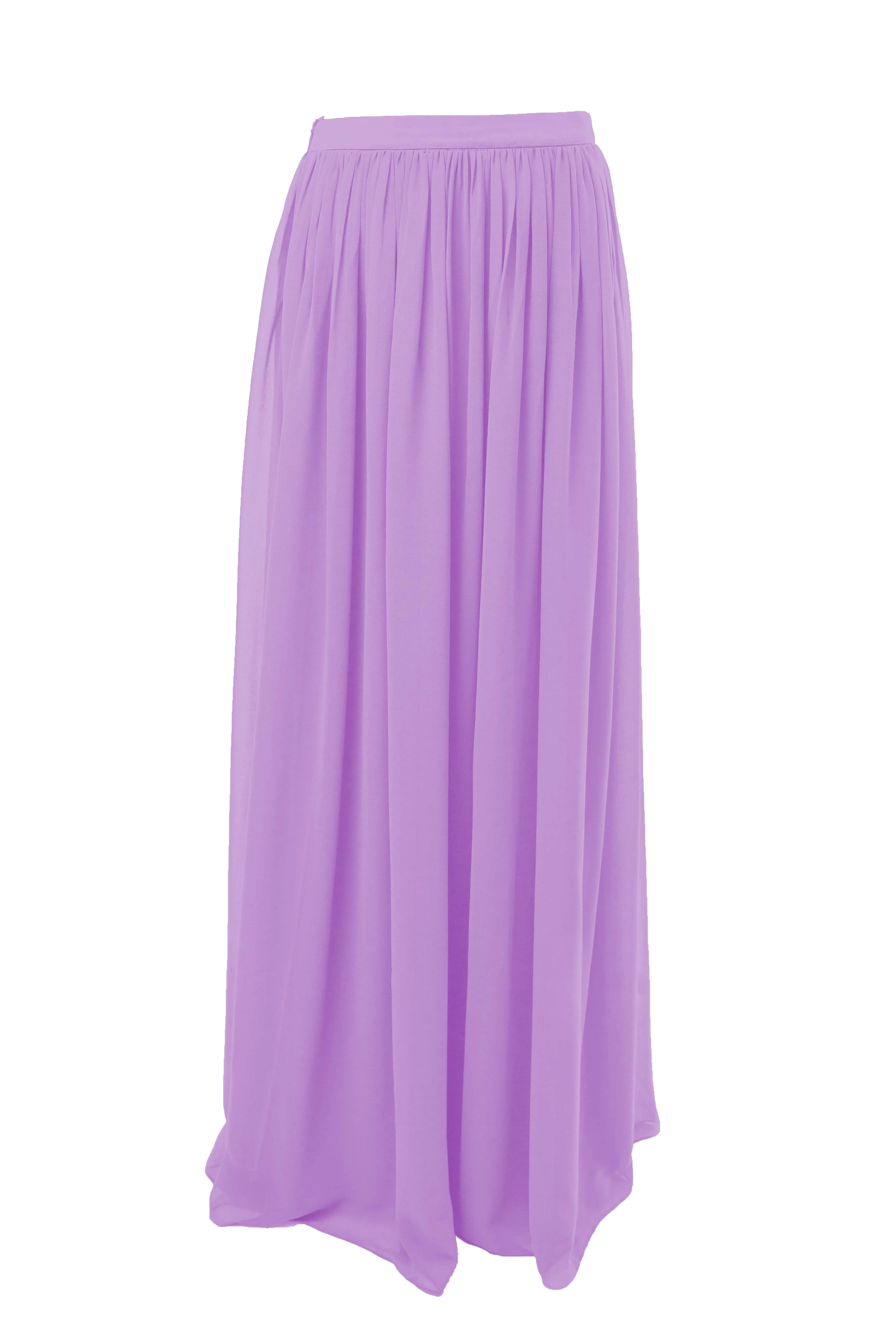 Long Chiffon Skirt