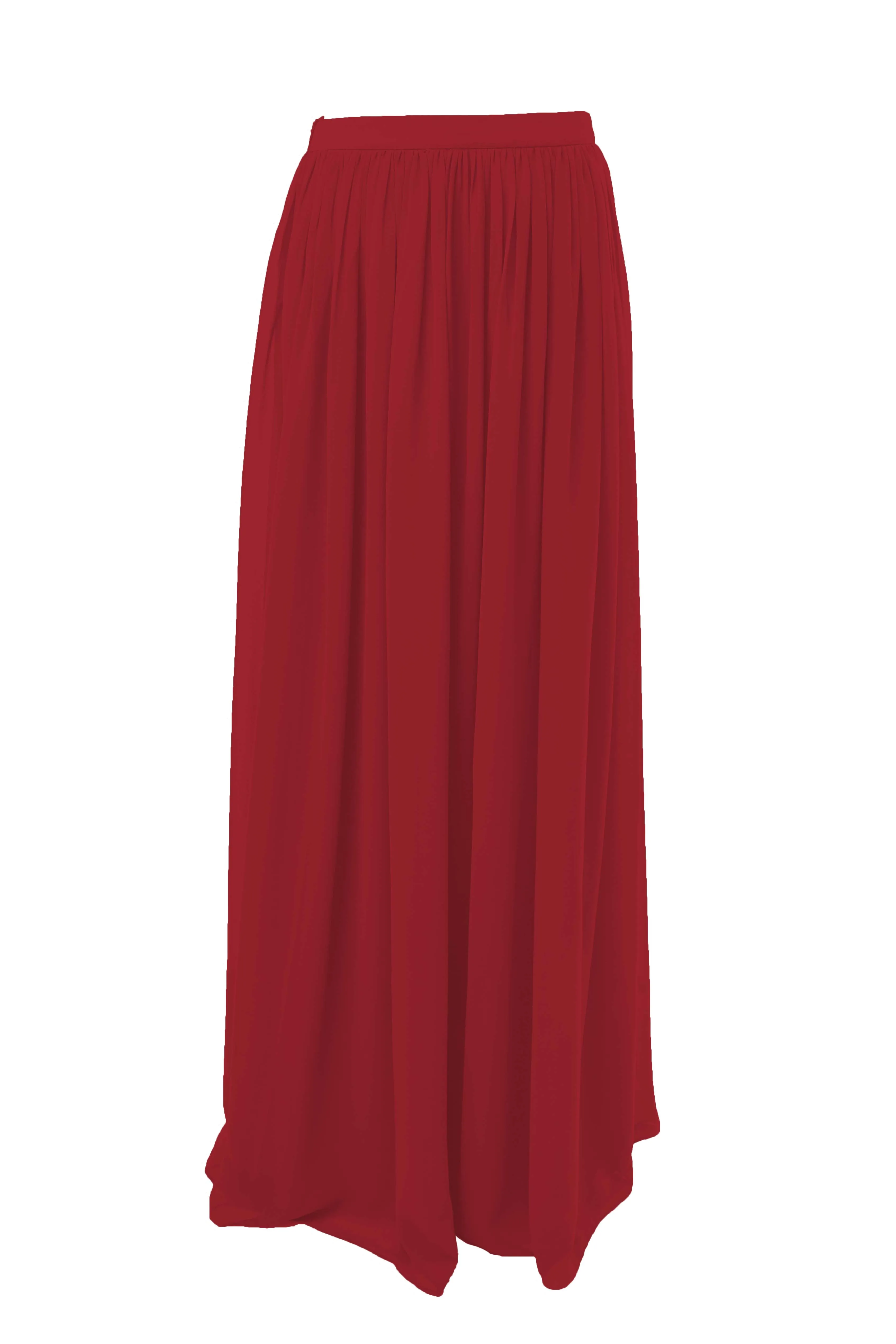 Long Chiffon Skirt