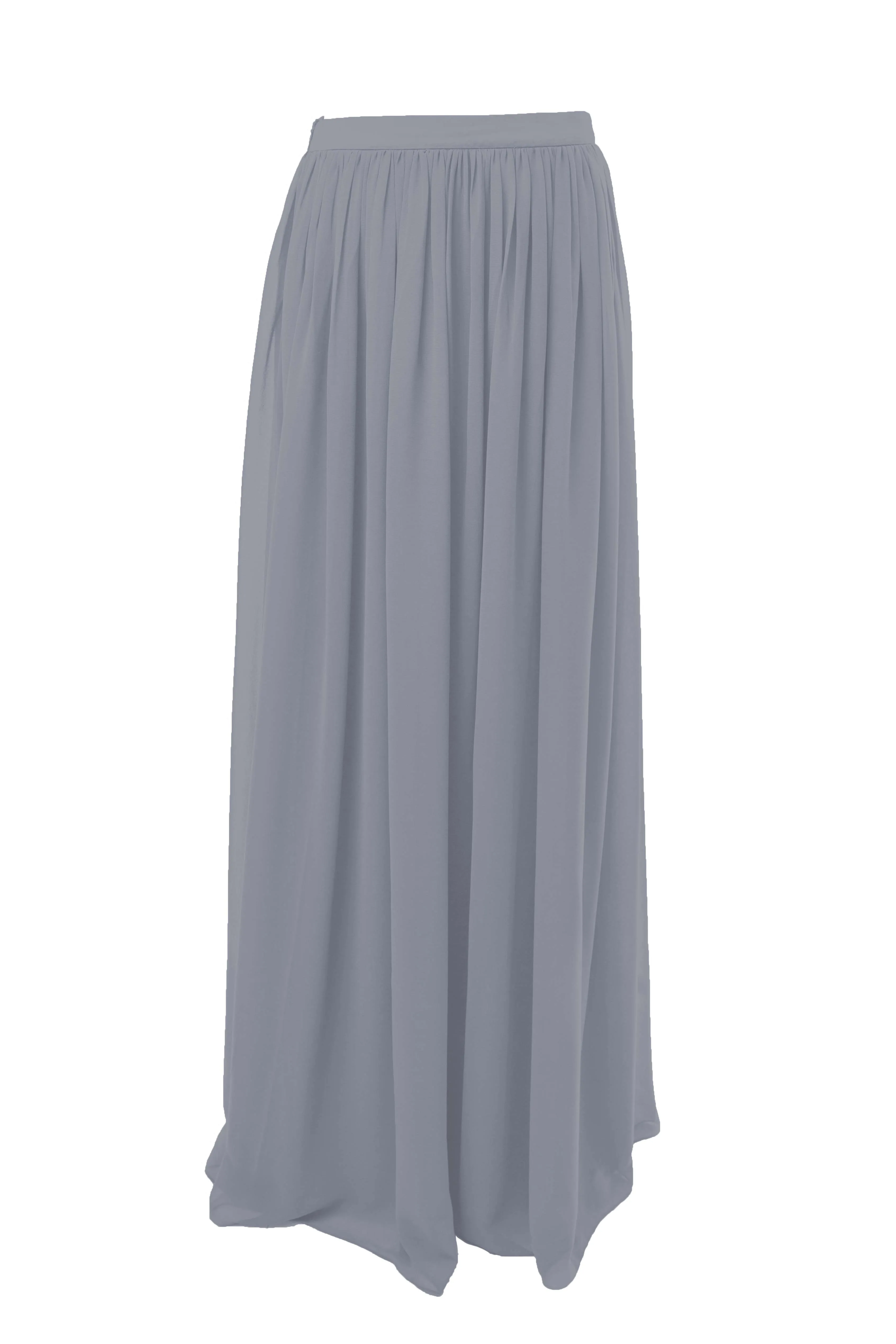 Long Chiffon Skirt