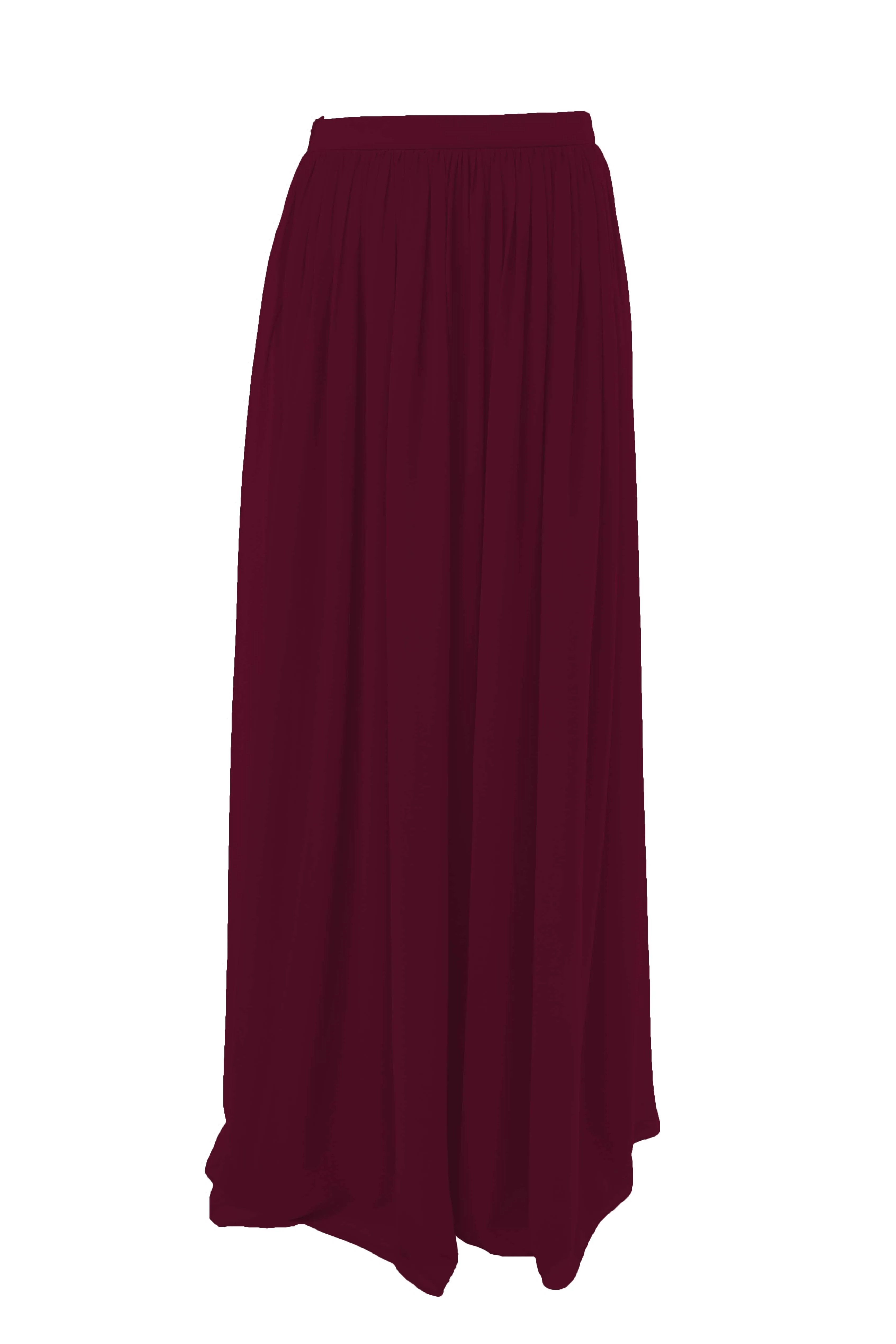 Long Chiffon Skirt