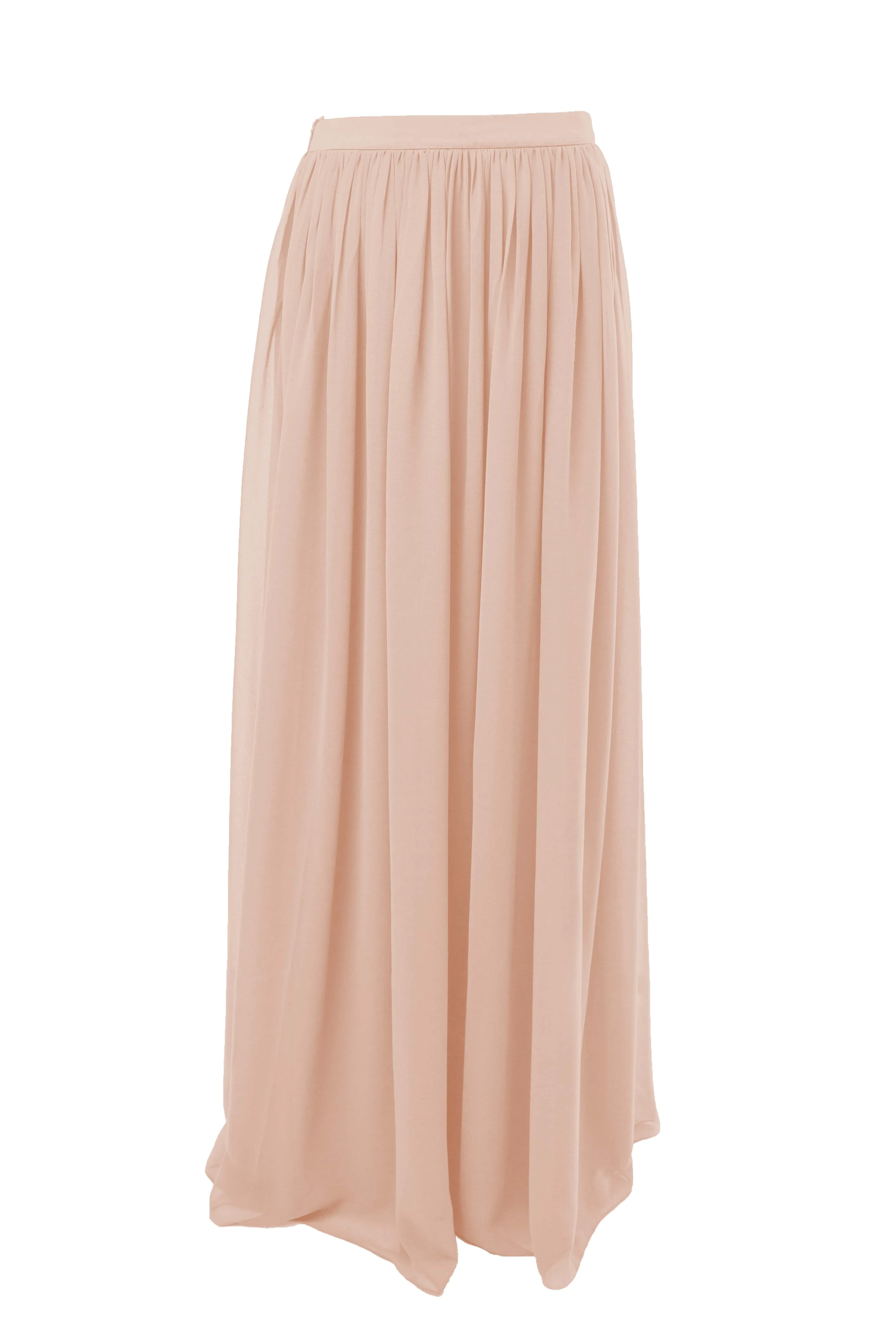 Long Chiffon Skirt