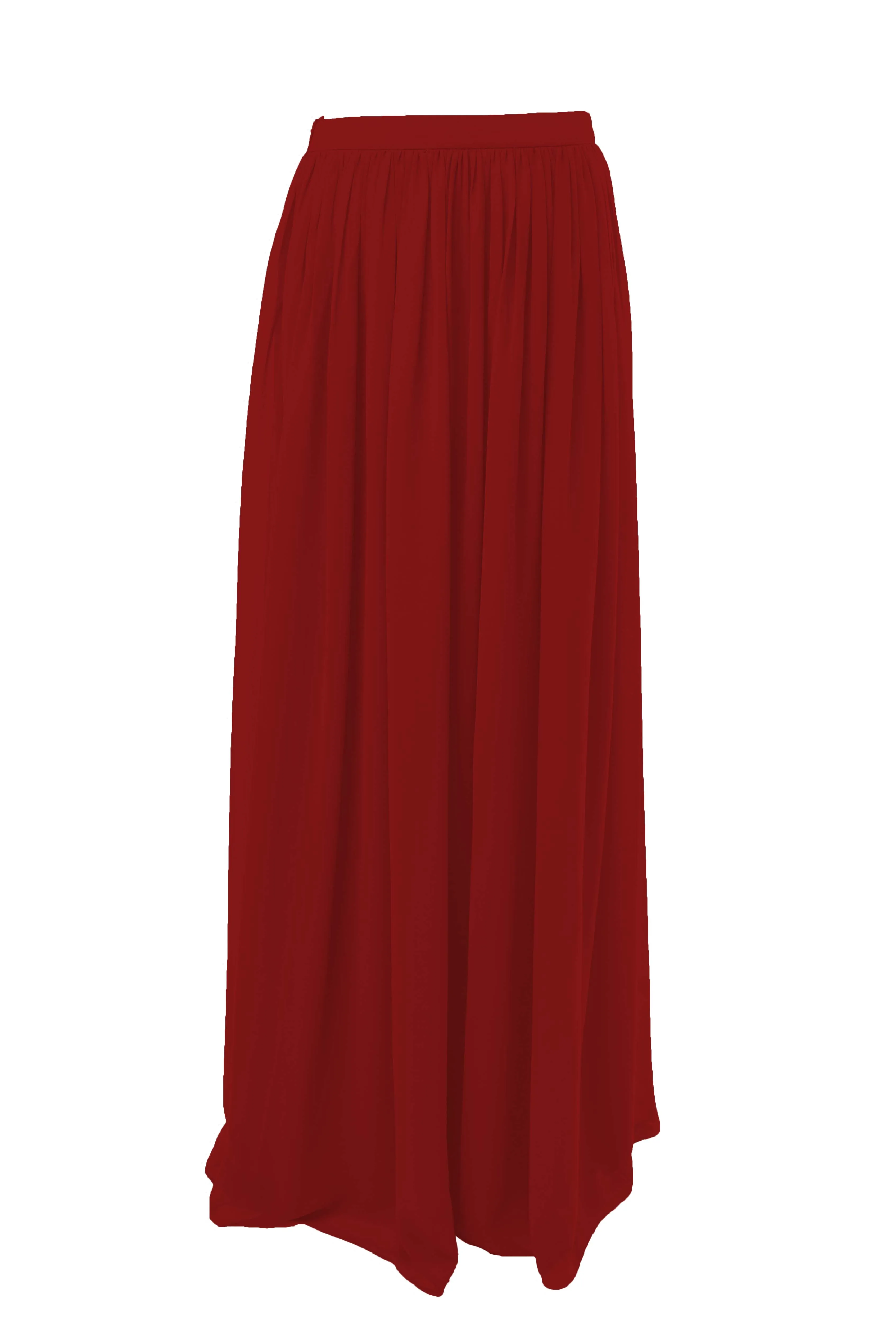 Long Chiffon Skirt