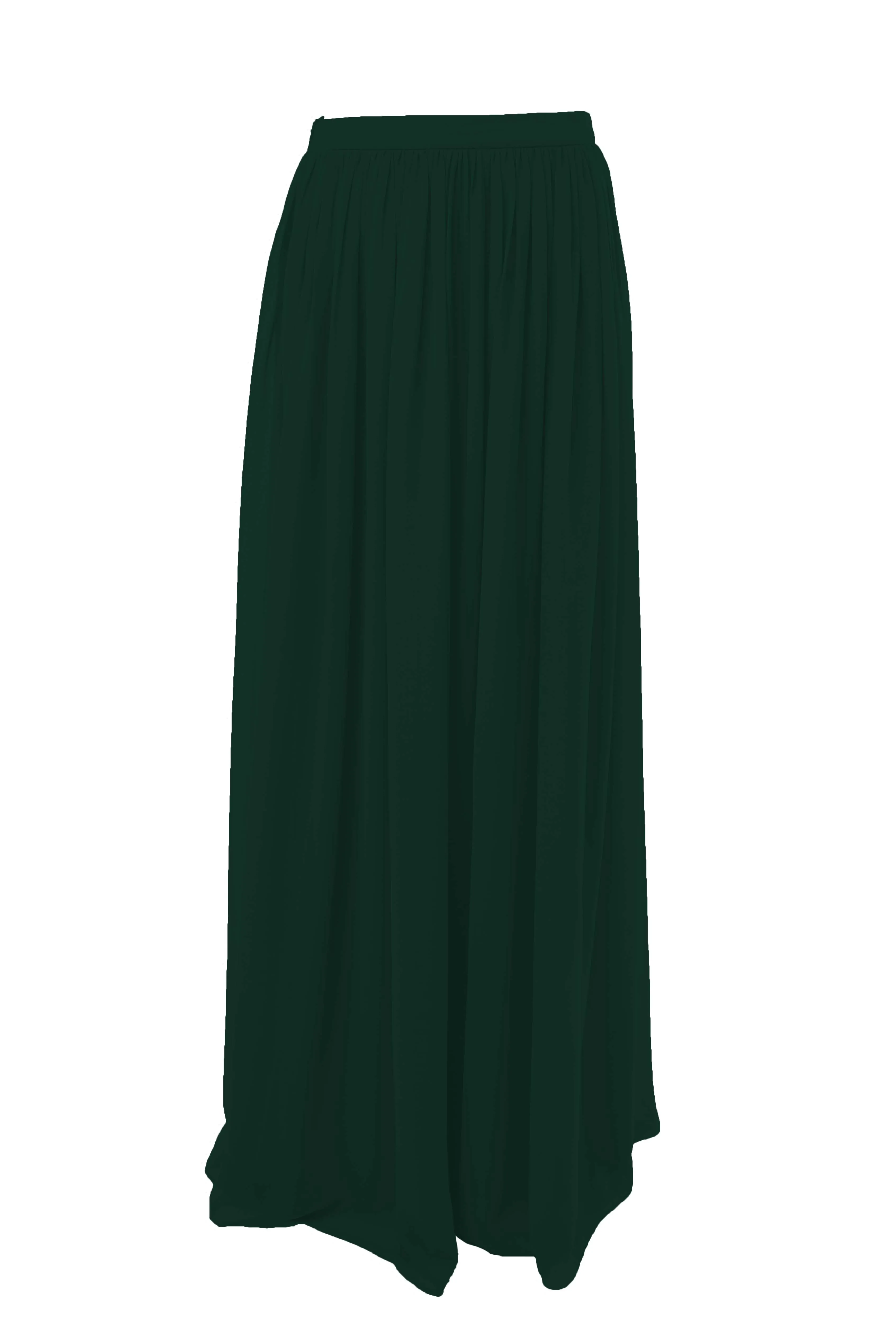 Long Chiffon Skirt
