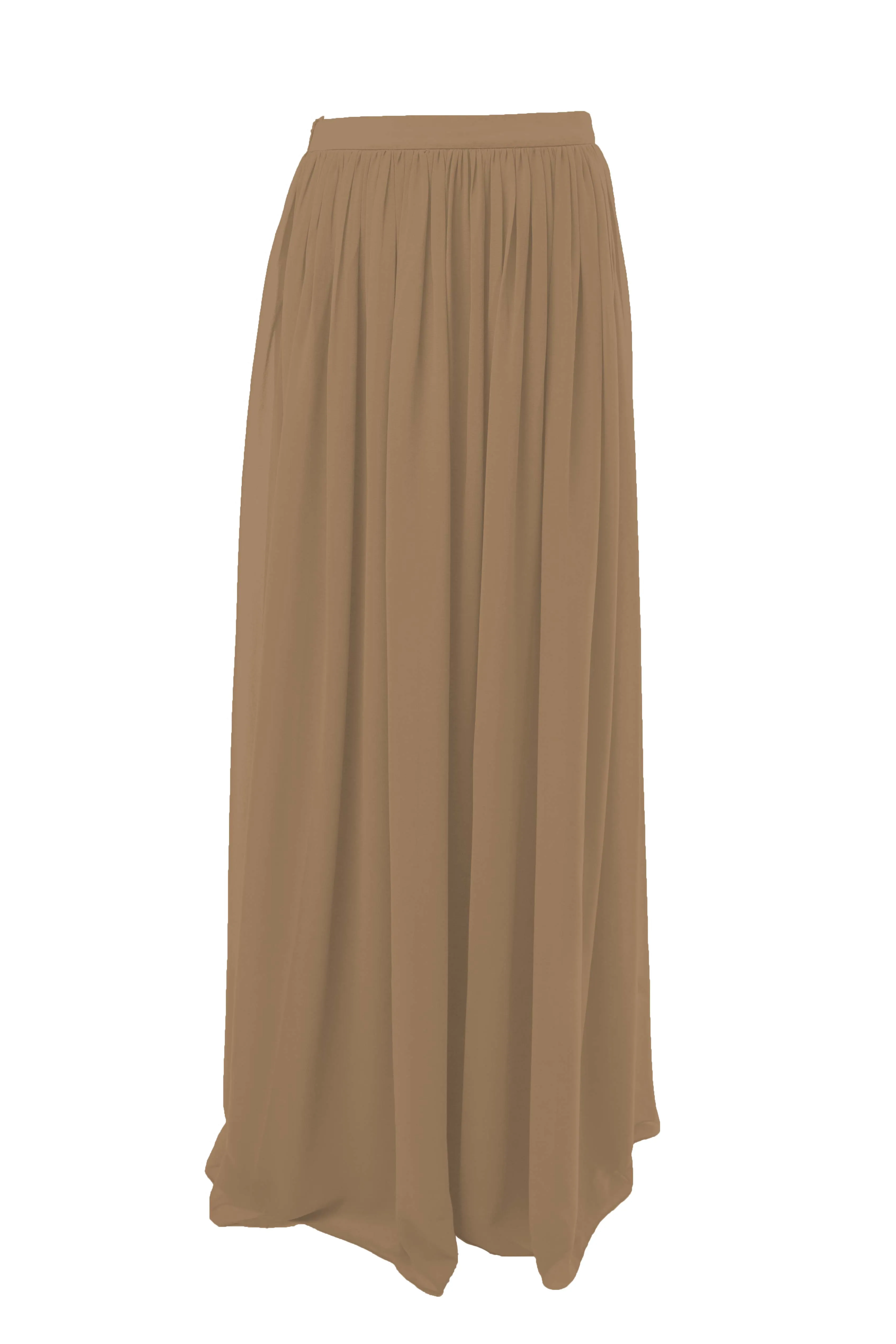 Long Chiffon Skirt