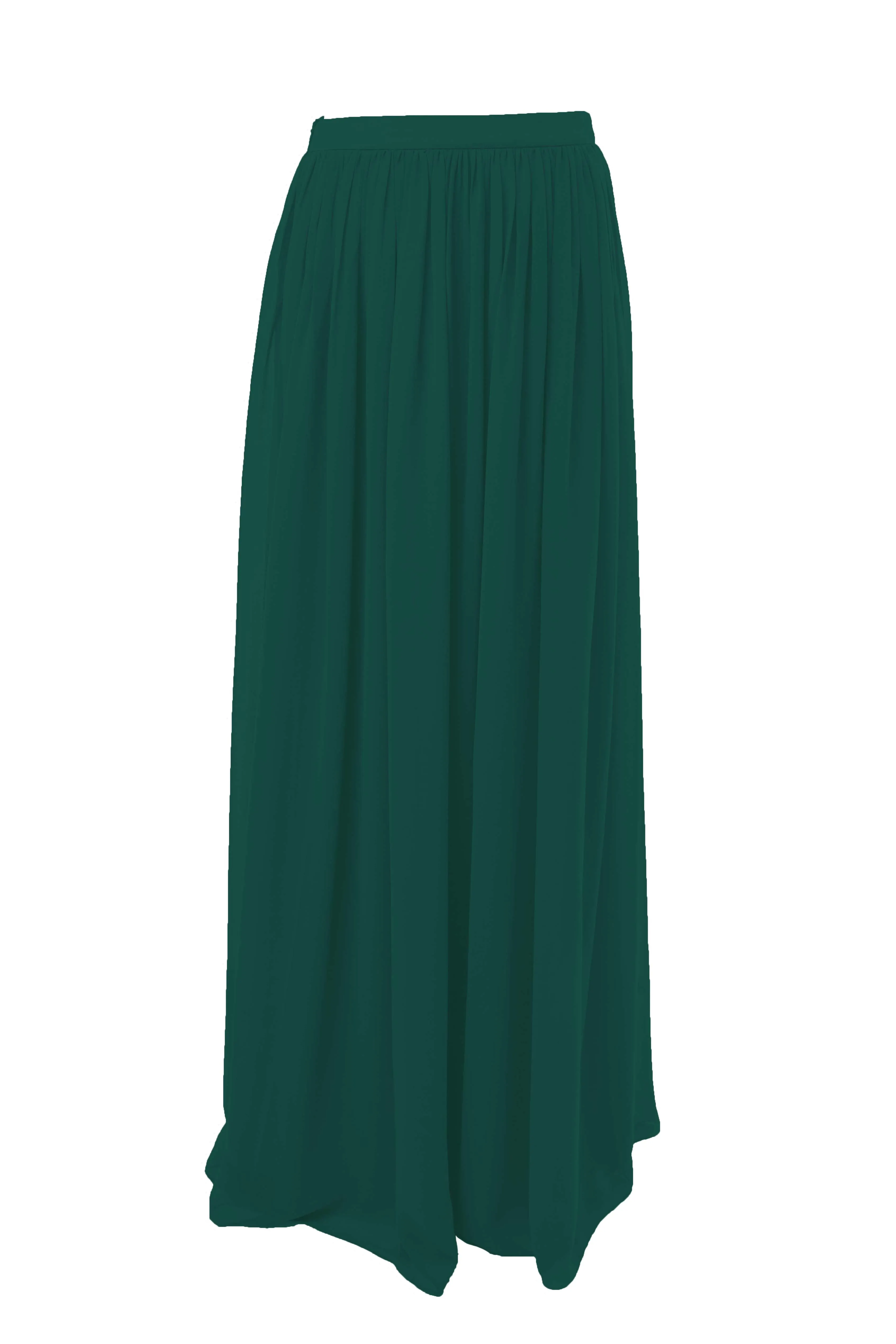 Long Chiffon Skirt