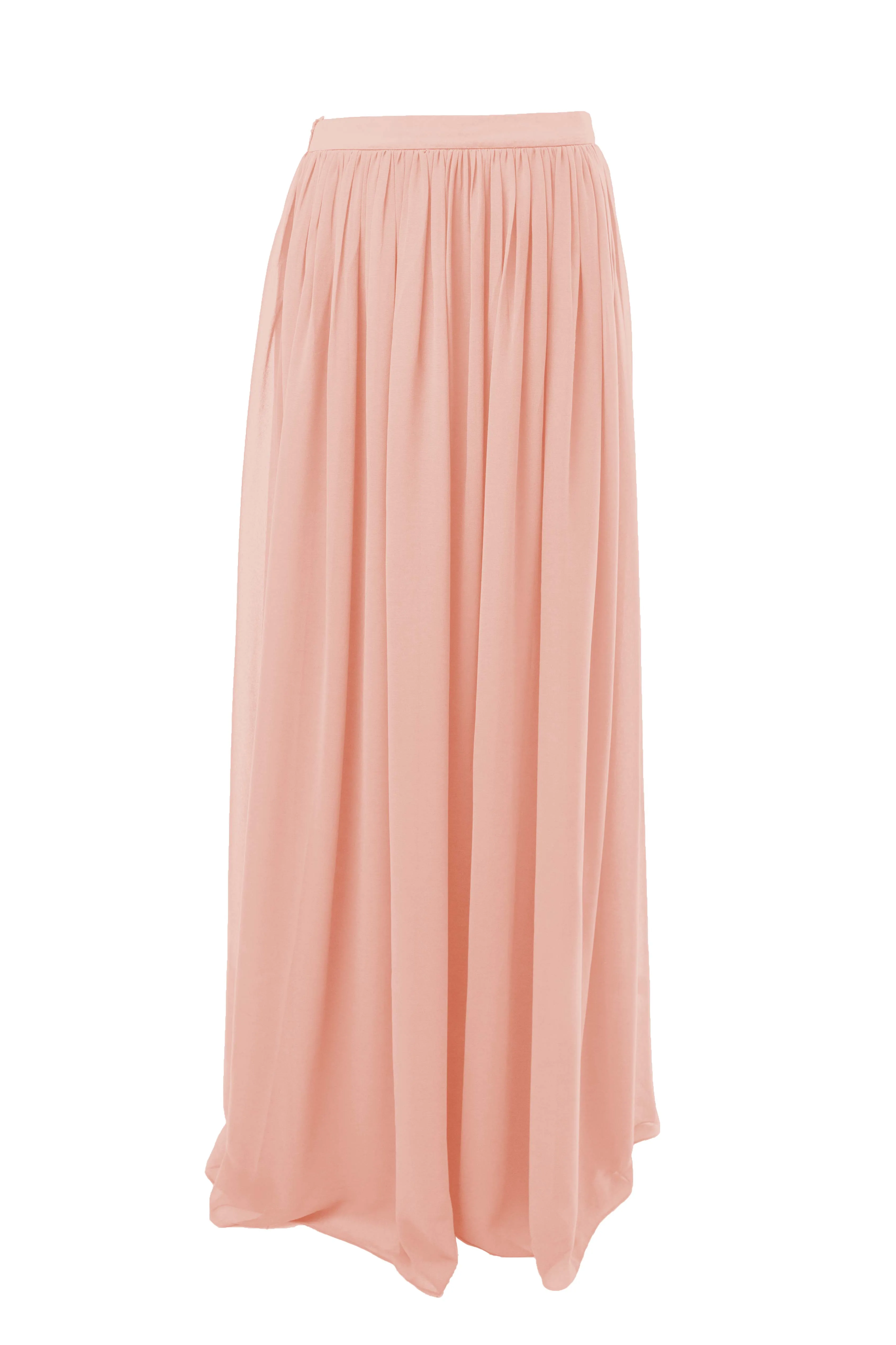 Long Chiffon Skirt