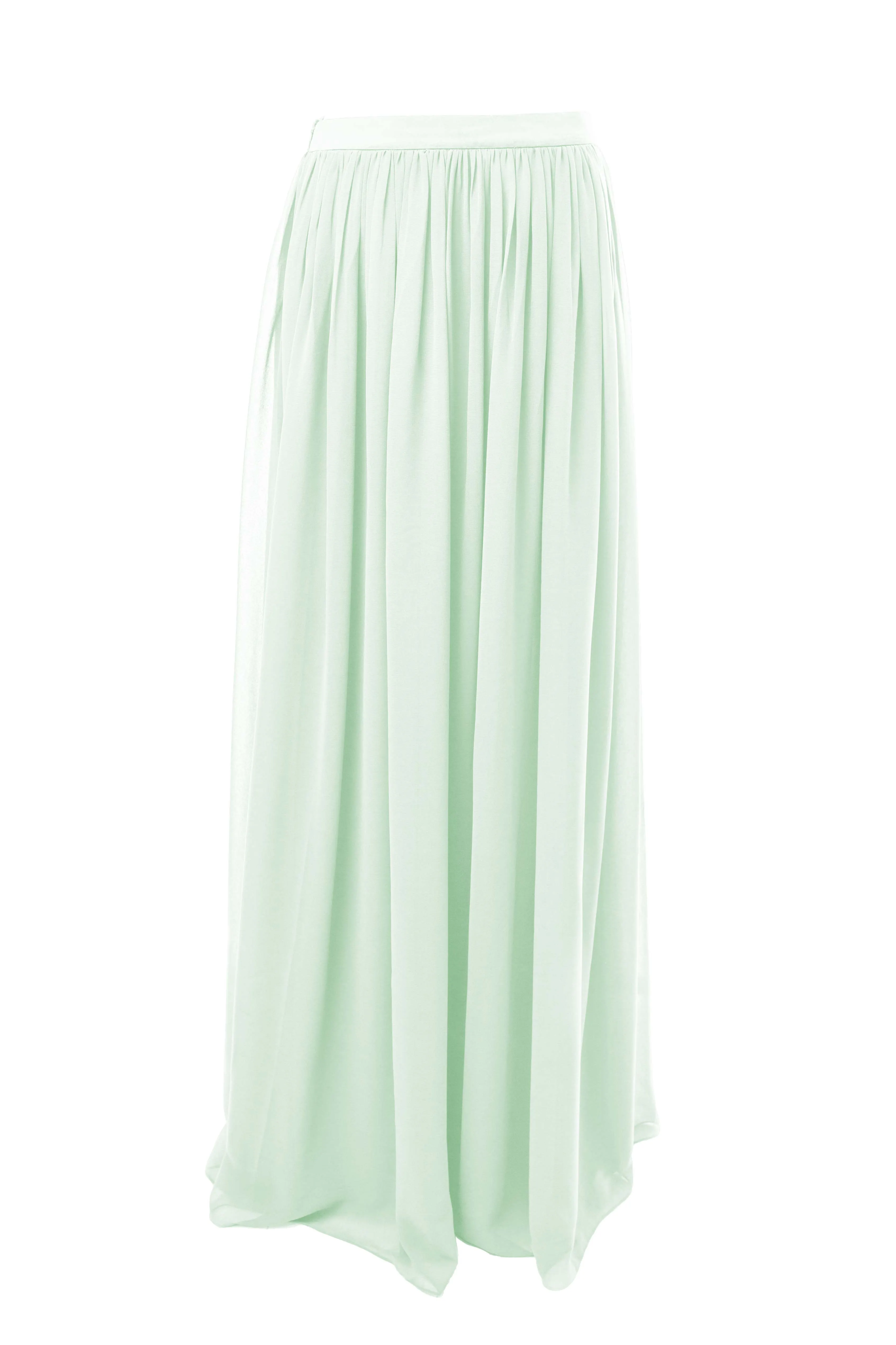Long Chiffon Skirt