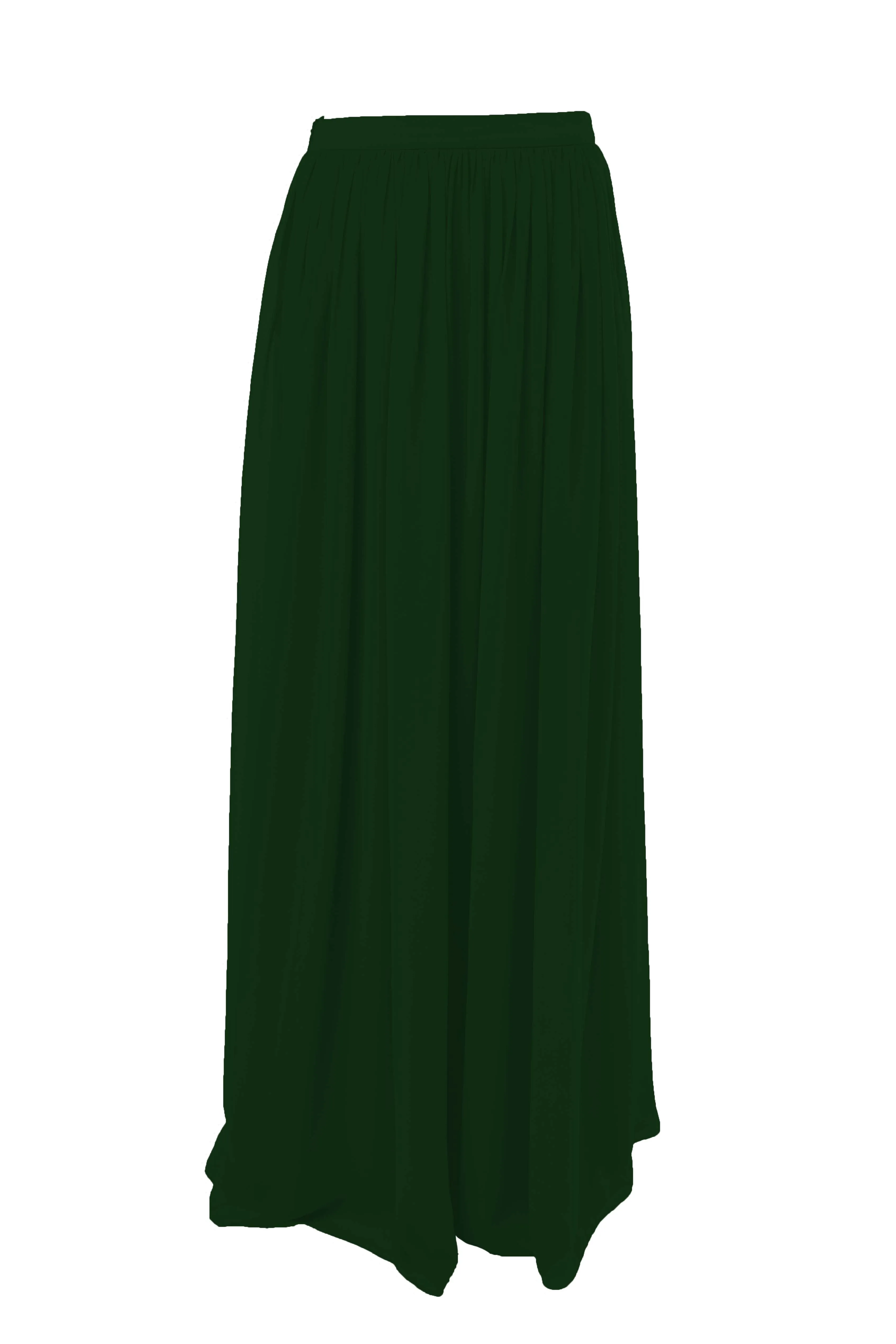 Long Chiffon Skirt