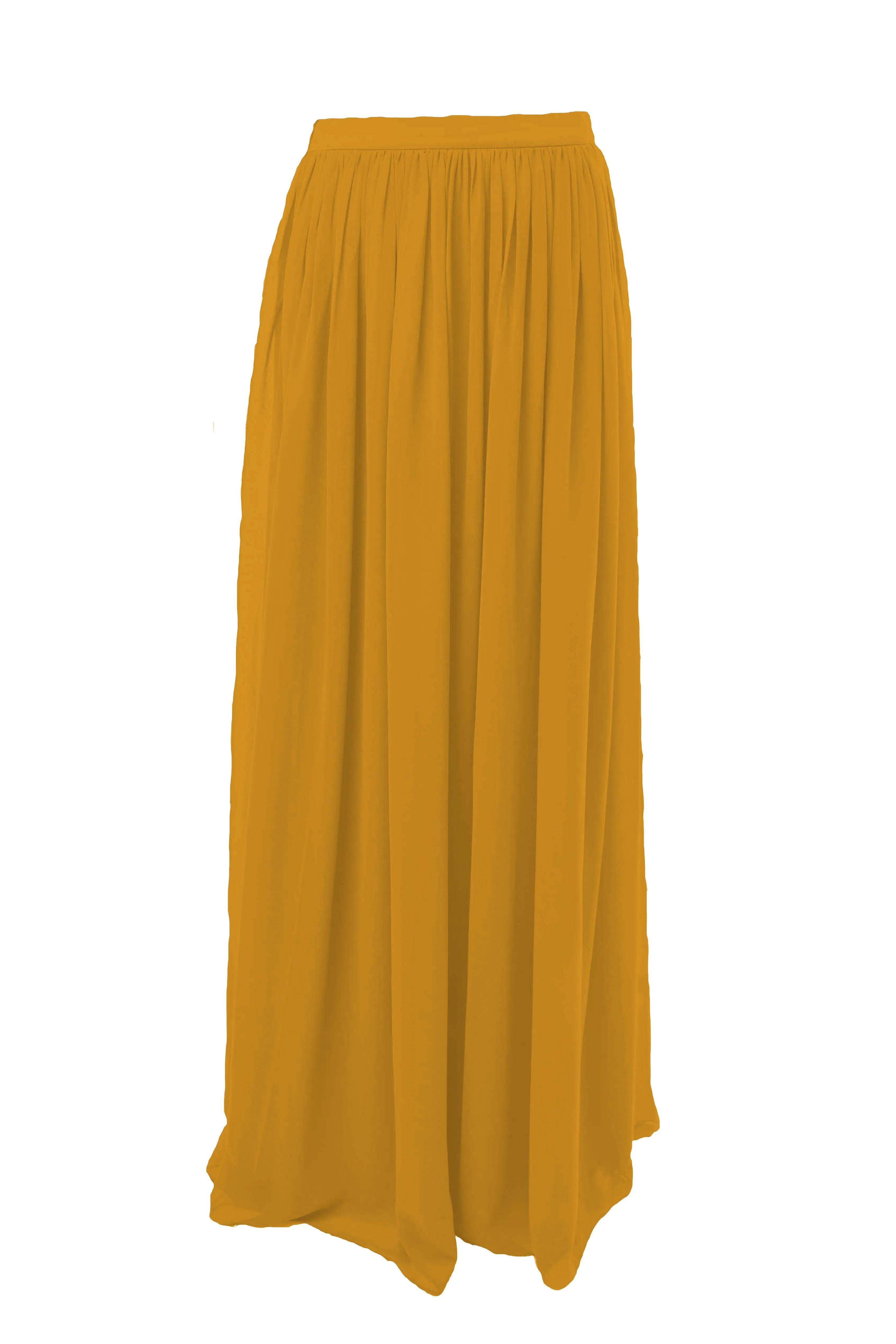 Long Chiffon Skirt