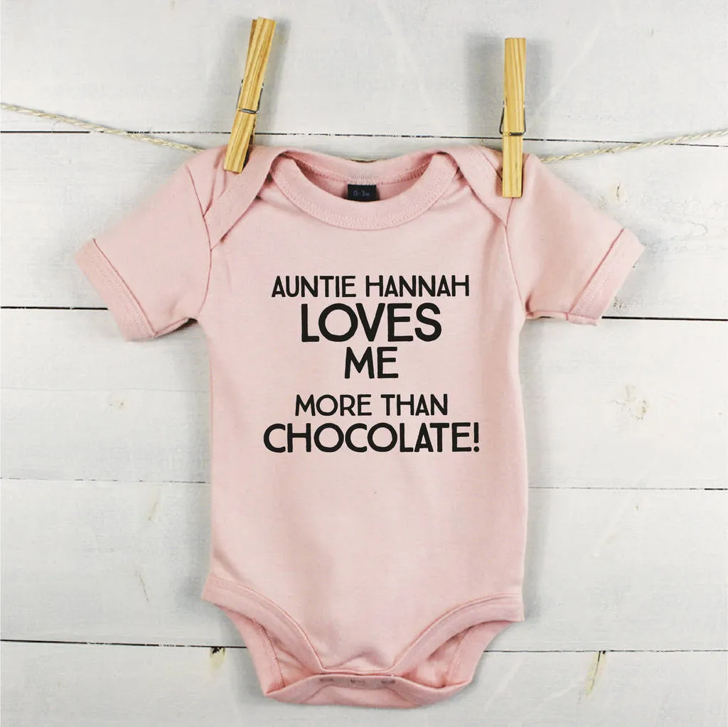 Loves Me More Than' Babygrow