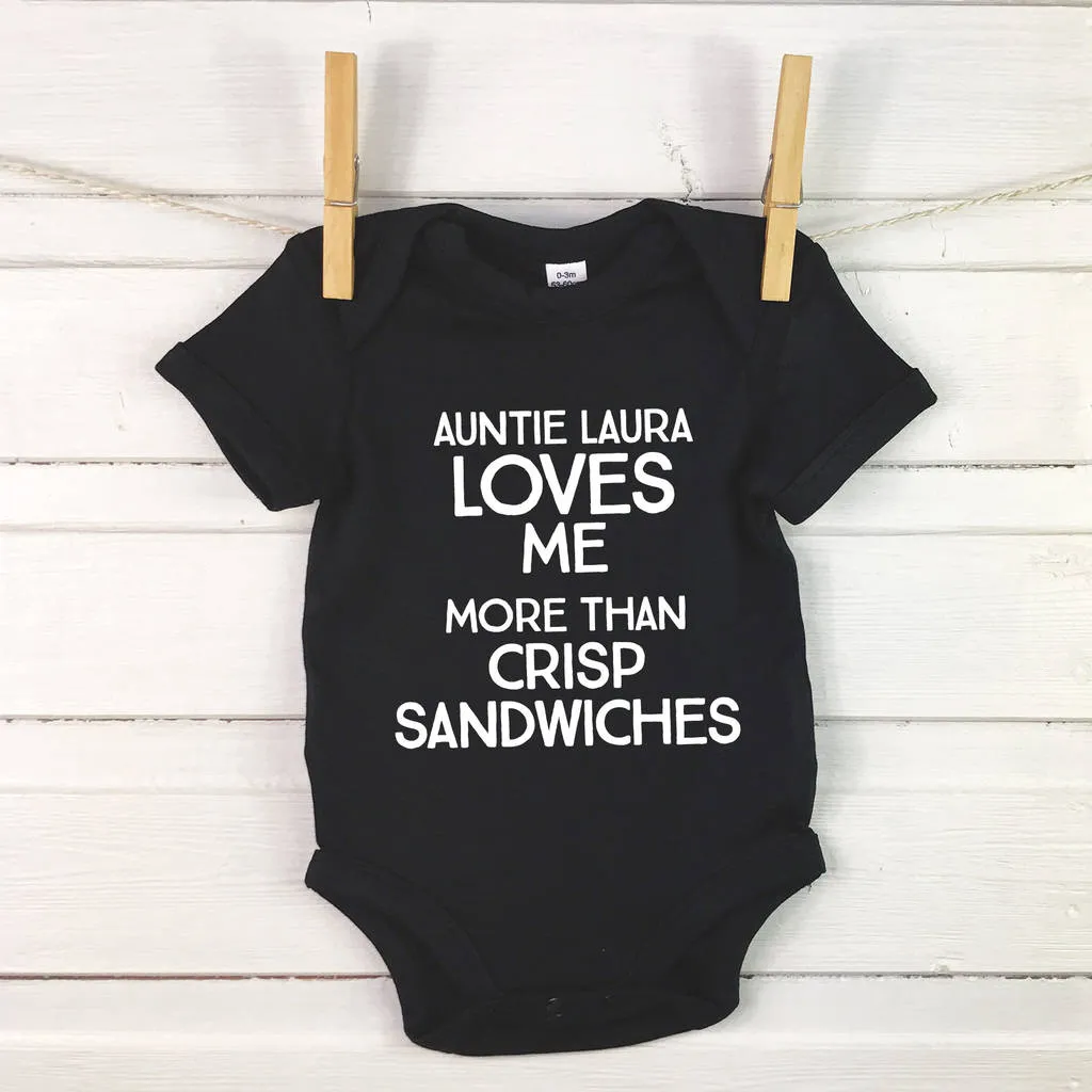 Loves Me More Than' Babygrow