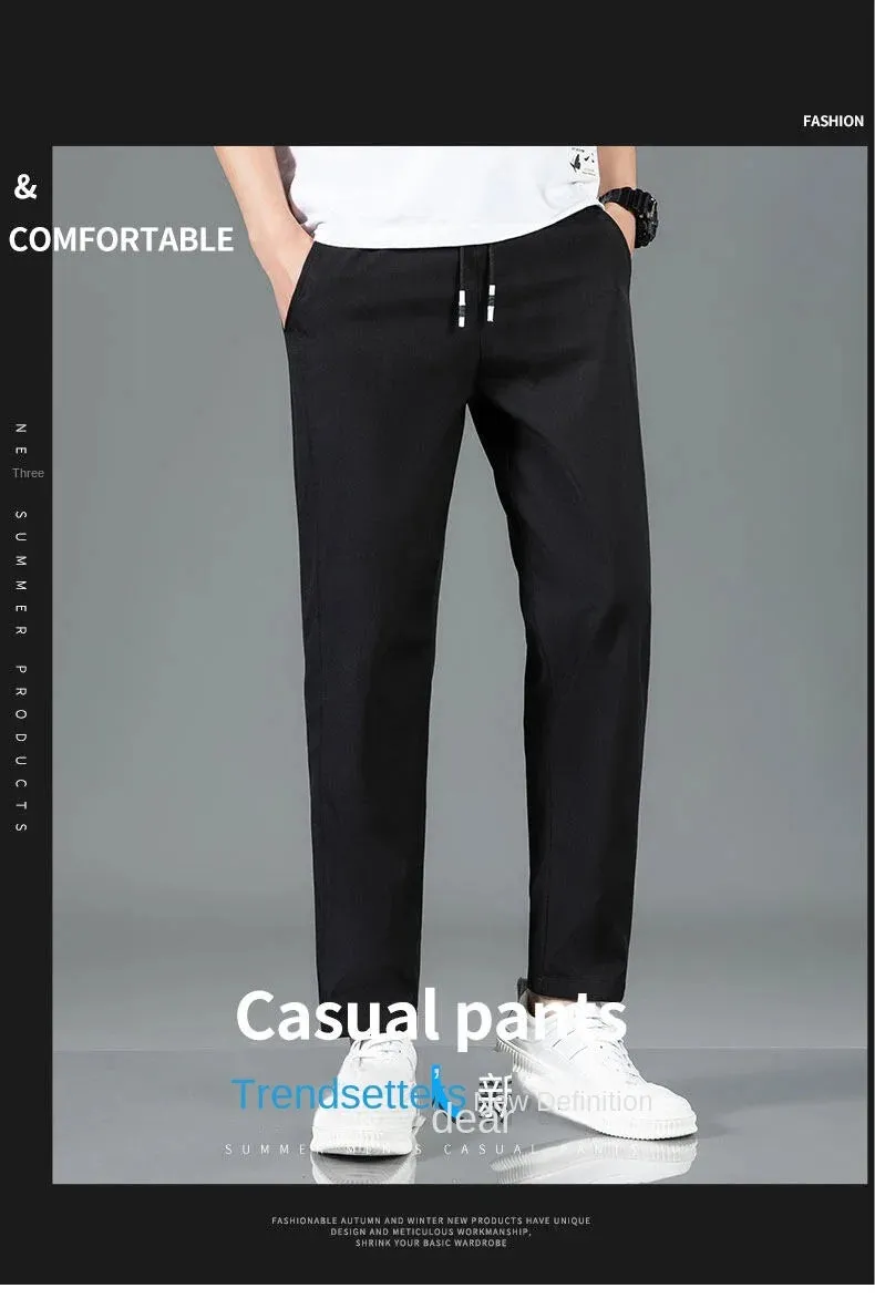 Men's Casual Slim Fit Fashionable Sports Pant's