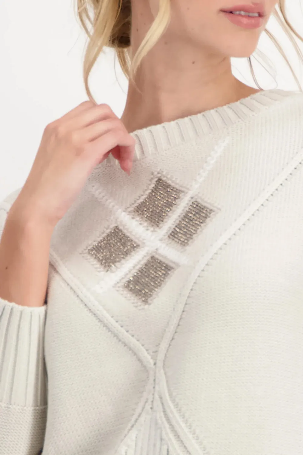 Monari Embellished Sweater 807515