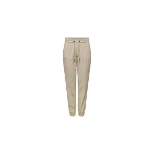 Only Beige Viscose Jeans & Pant