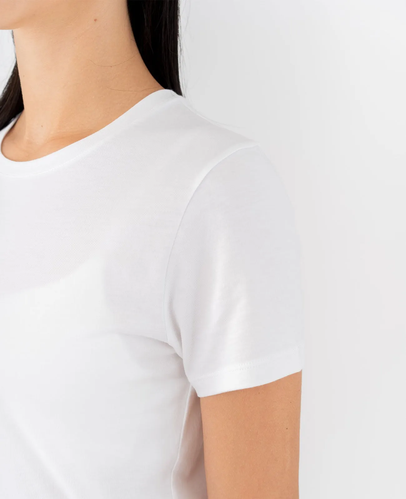 Organic Pima Crew Neck Tee