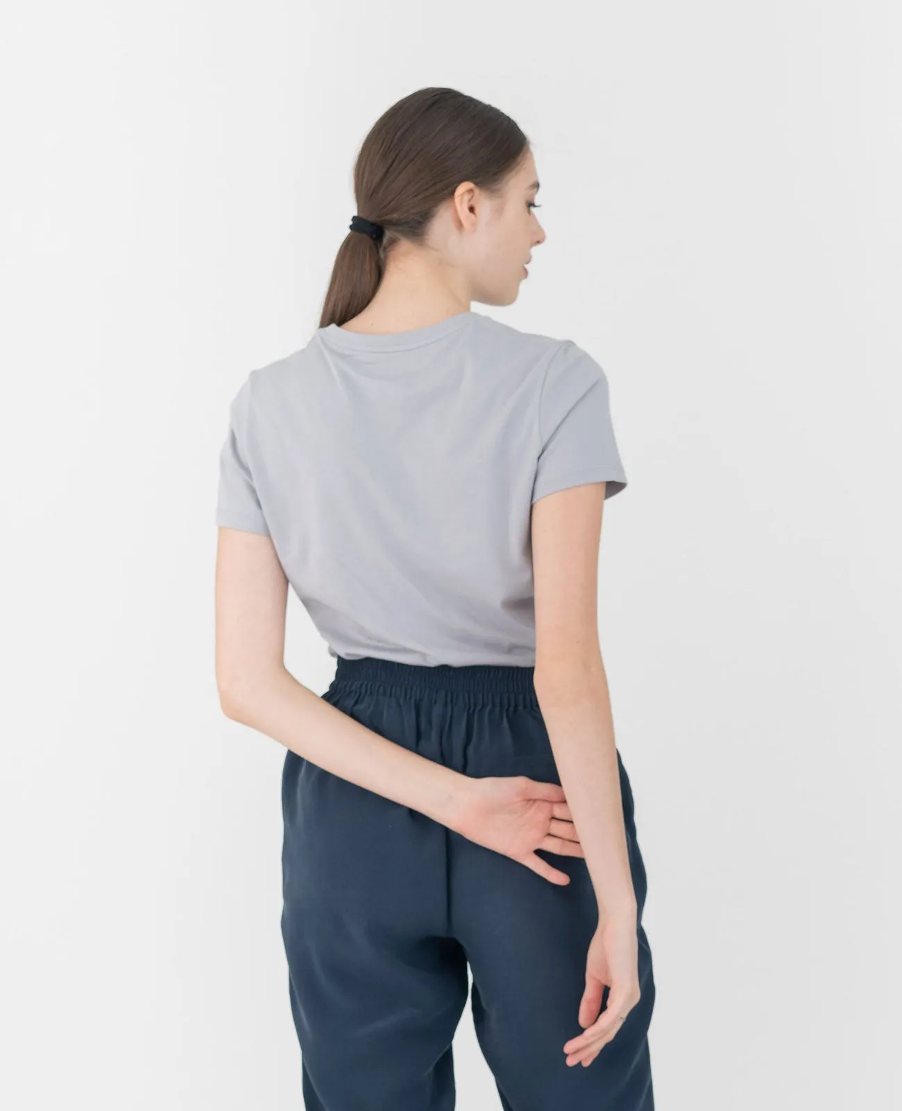 Organic Pima Crew Neck Tee