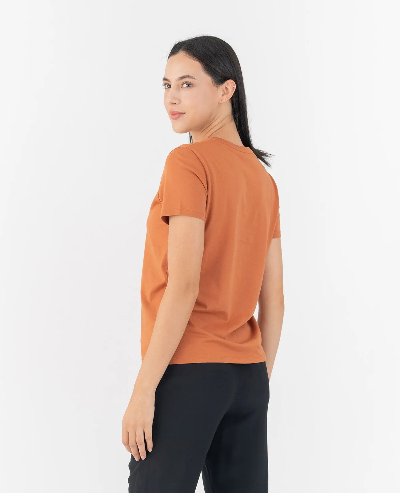 Organic Pima Crew Neck Tee