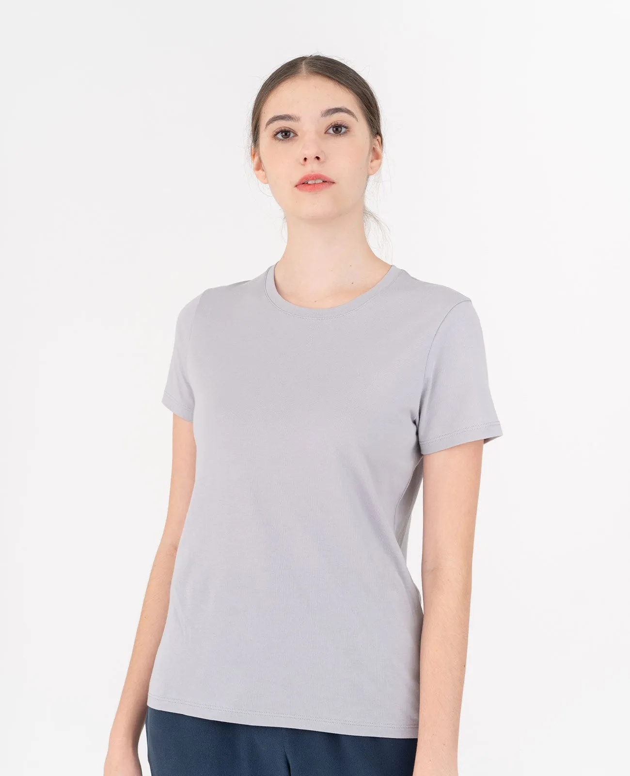 Organic Pima Crew Neck Tee