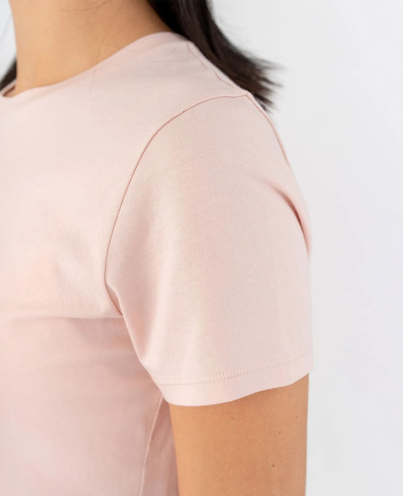 Organic Pima Crew Neck Tee