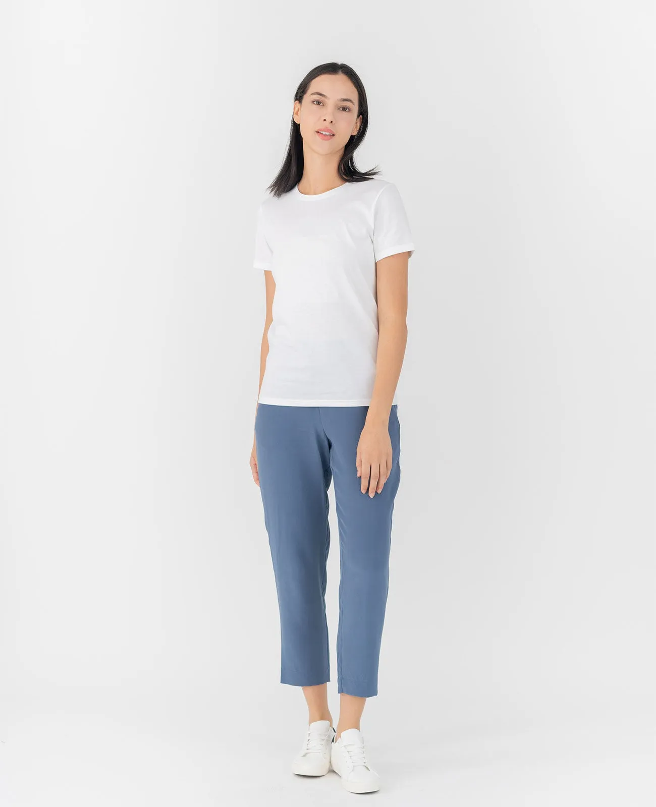 Organic Pima Crew Neck Tee