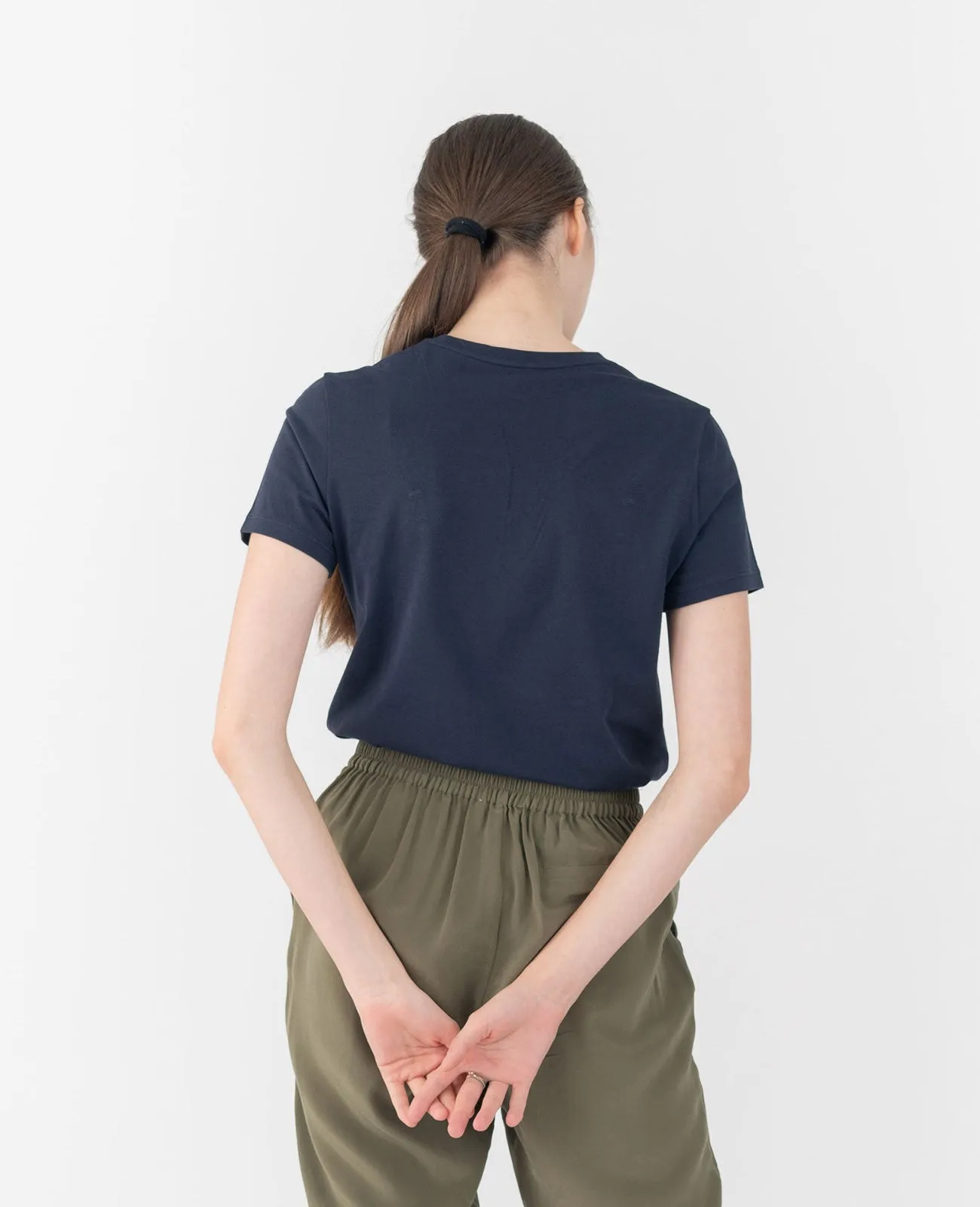 Organic Pima Crew Neck Tee
