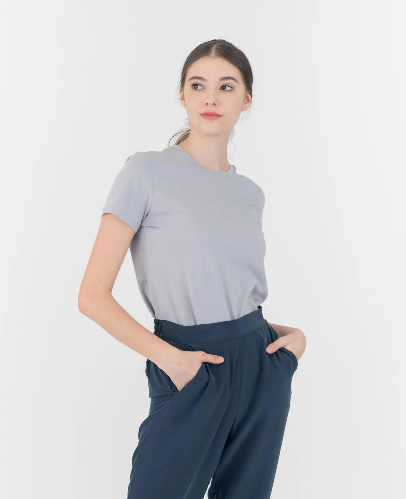 Organic Pima Crew Neck Tee