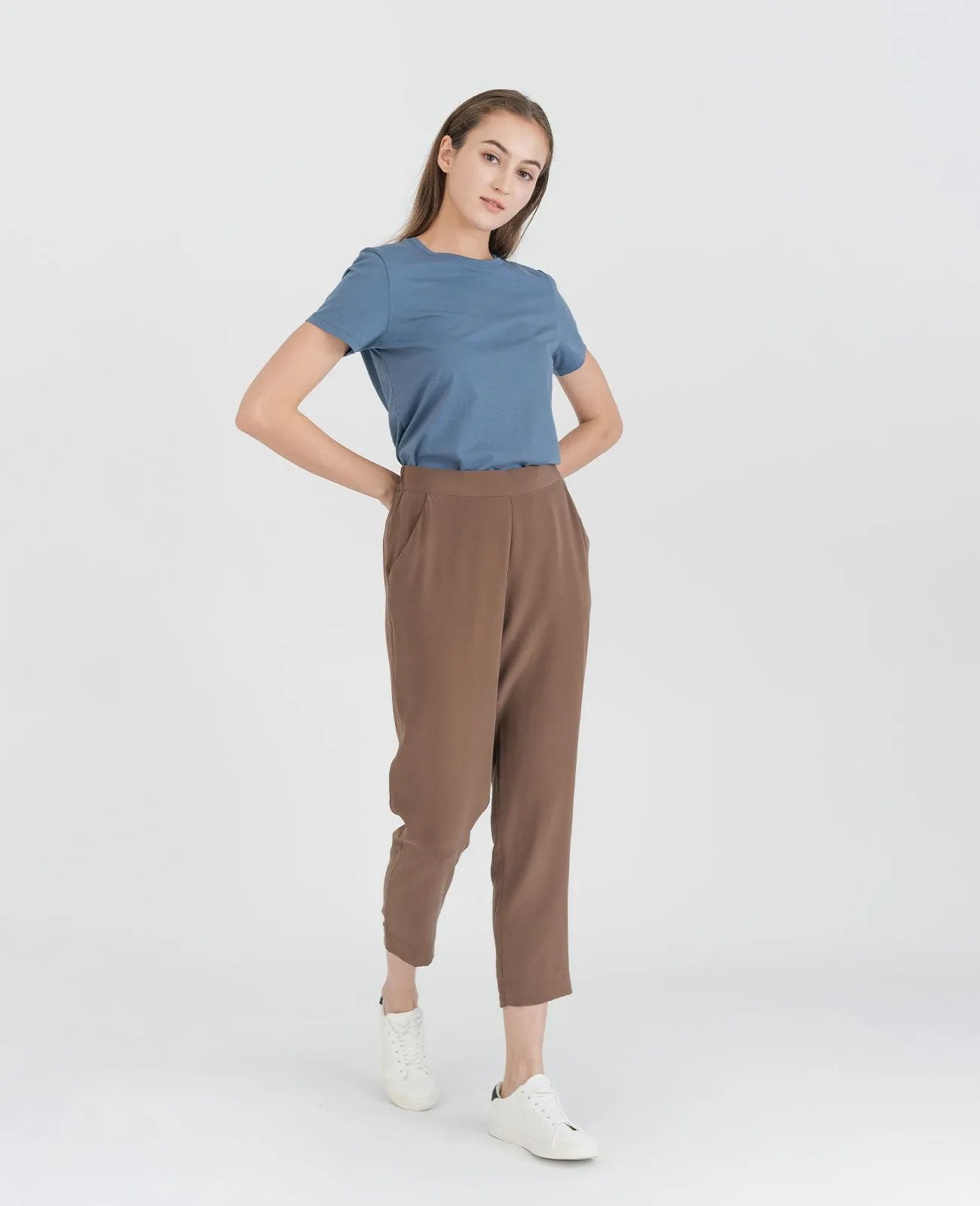 Organic Pima Crew Neck Tee